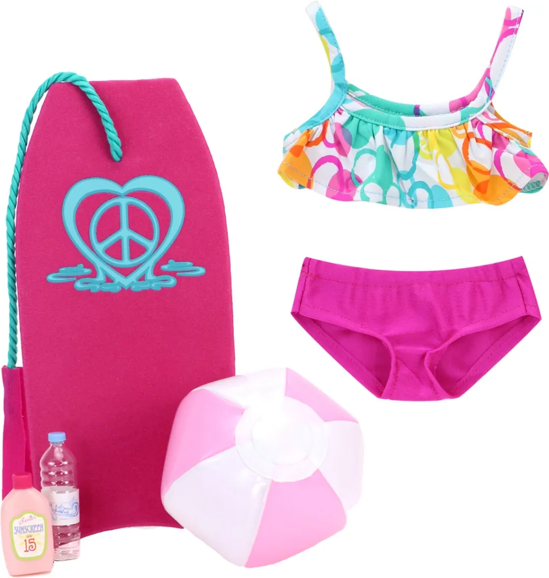 Sophia's by Teamson Kids Bikini & Strandset DRCBS-BB3-UPC