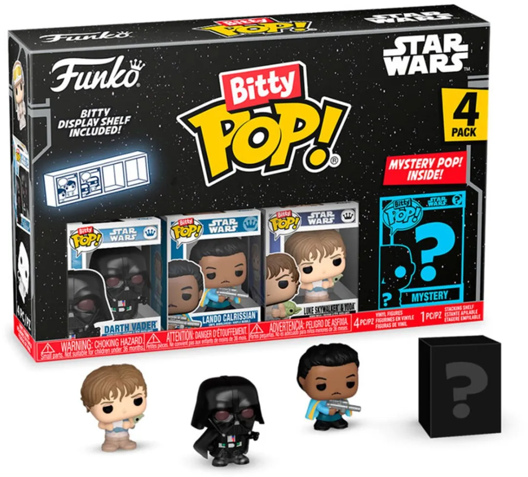 Funko Bitty Pop Star Wars Vader 4PK - Multicolor
