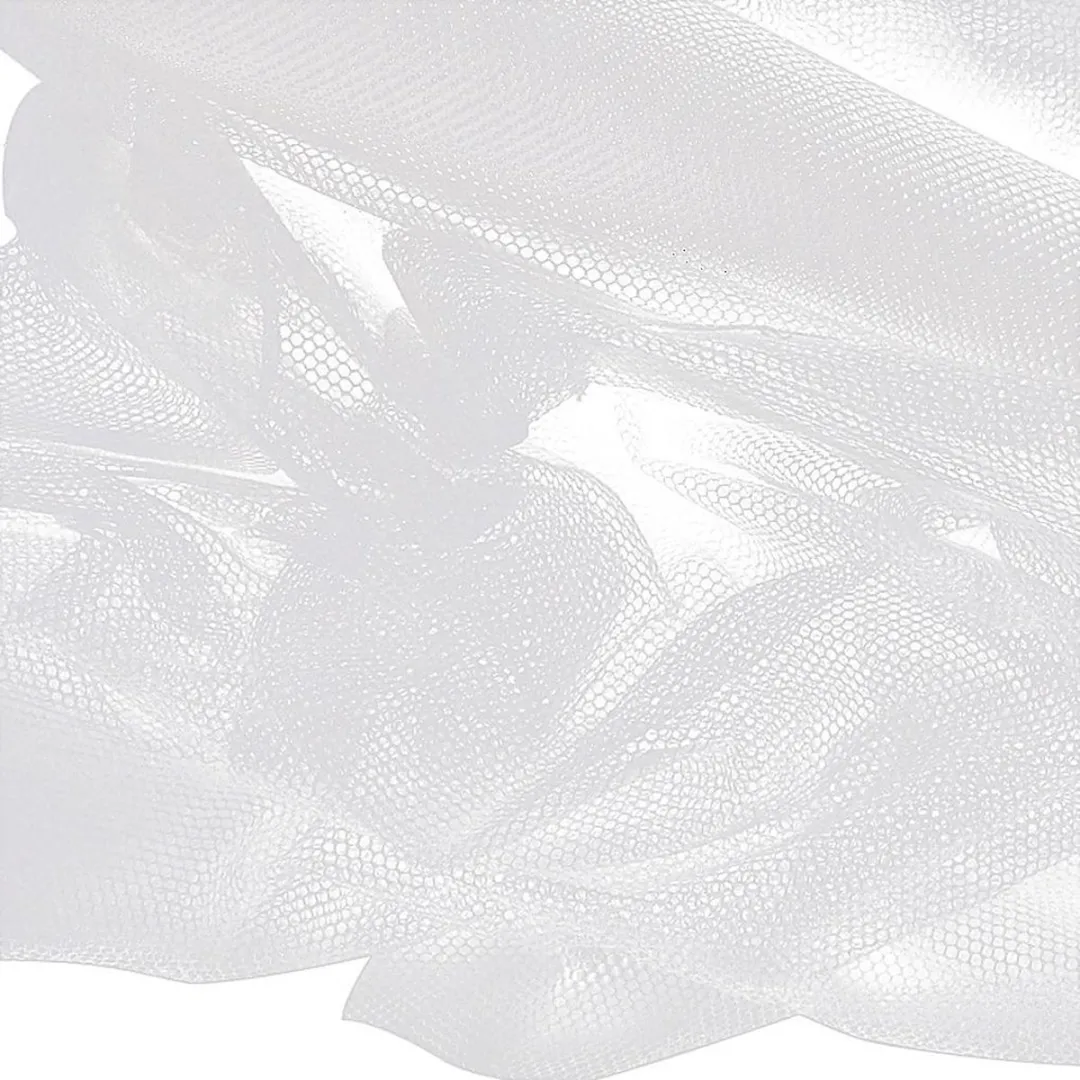 Creativ Company Tule Rol 5m - Wit