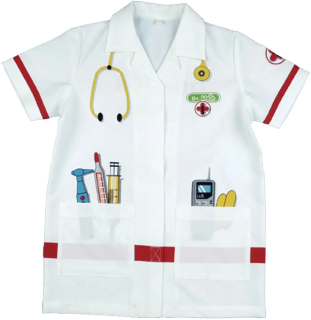 Klein Toys - Doktersjas Junior Wit - Maat One Size - doktersset