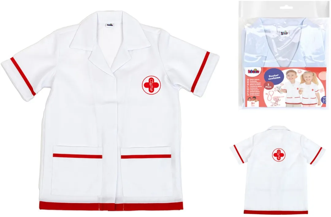 Klein Toys - Doktersjas Junior Wit - Maat One Size - doktersset