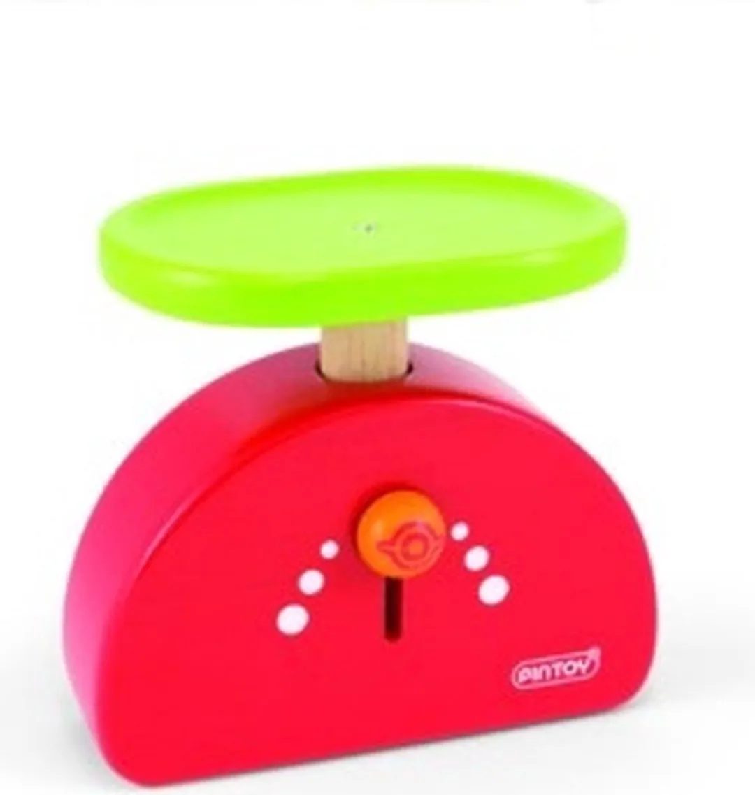 Pintoy P12530 Houten Weegschaal - Kleurenmix