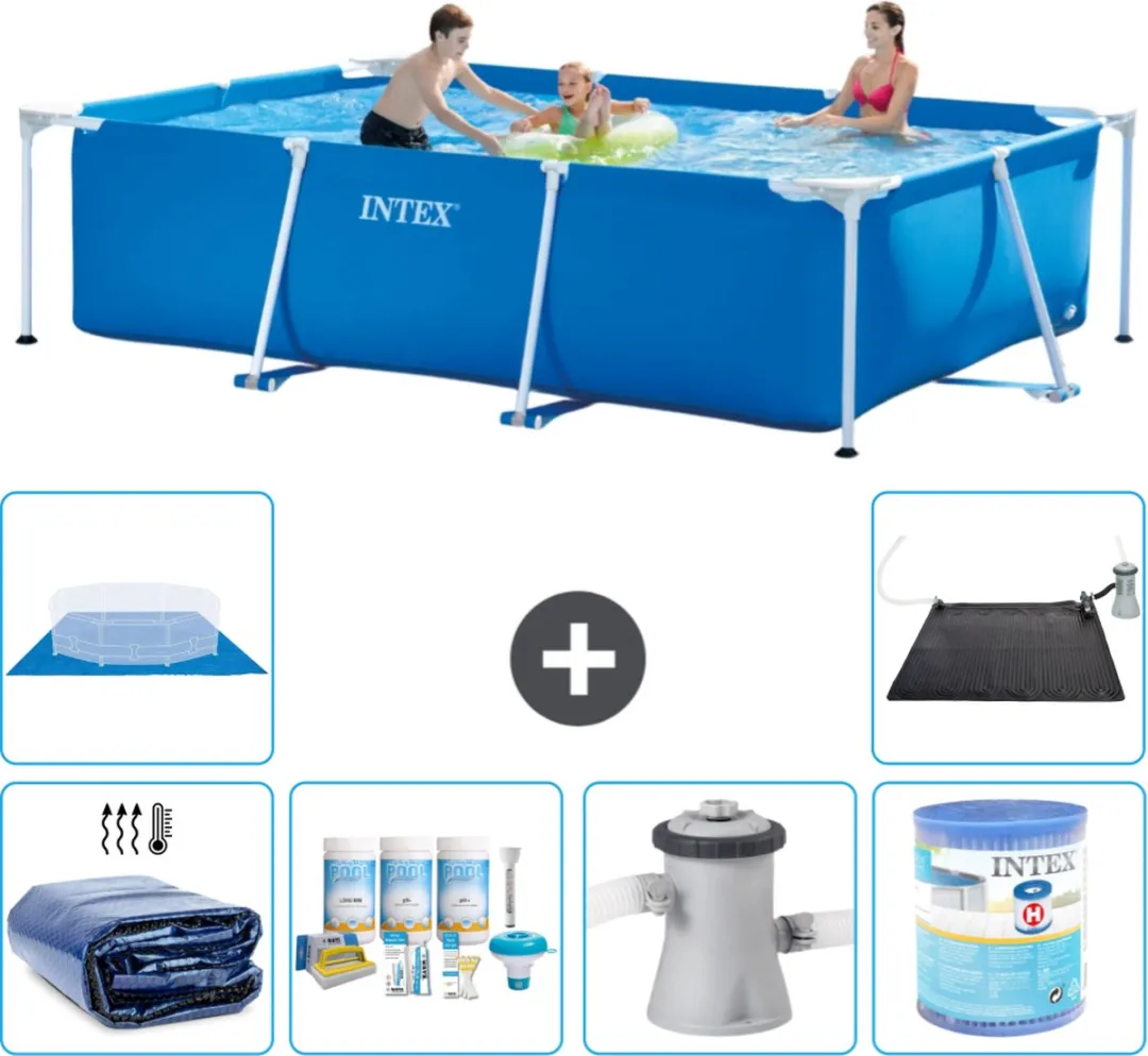 Intex Frame Zwembad 300x200x75cm Blauw