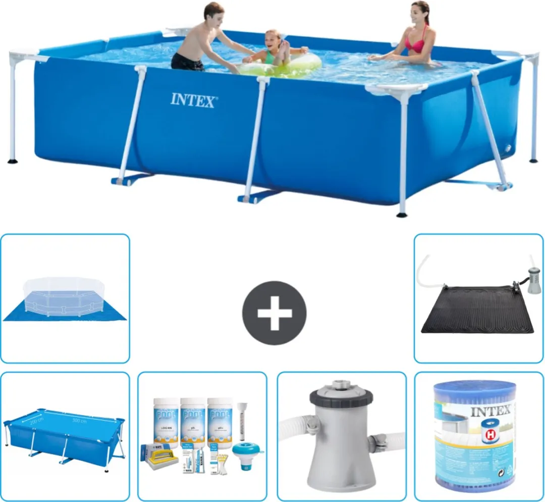 Intex Frame Zwembad 300x200x75cm Blauw - 3834L - MPN 28272NP
