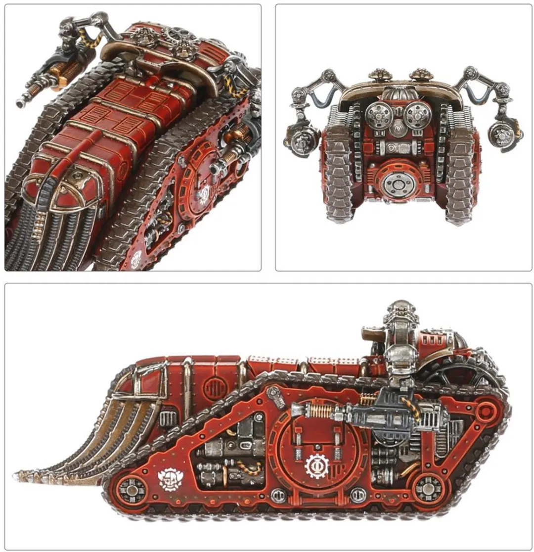 Games Workshop Warhammer Legions Imperialis Mechanicum Karacnos Assault Tank 03-83
