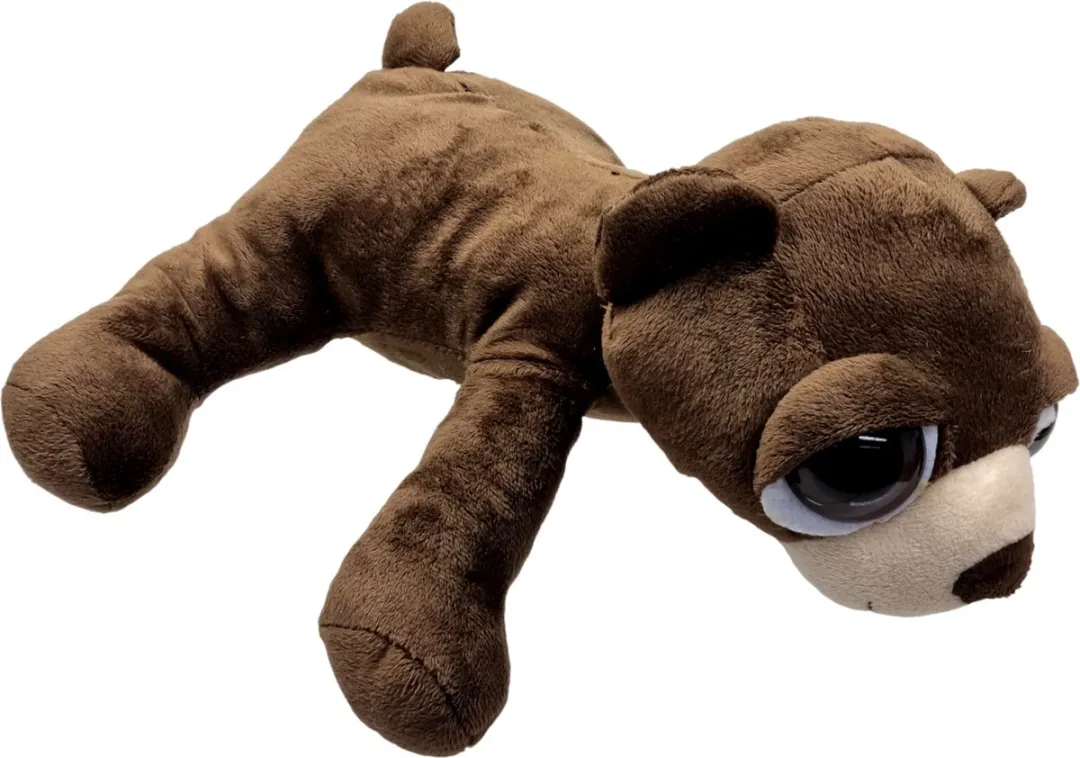 Unitoys Beer Bruce Knuffel 28cm - Donkerbruin