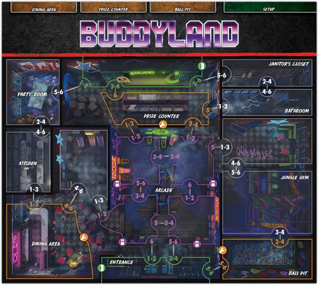 Van Ryder Games Final Girl Bad Times at Buddyland Bordspel - 1 Speler