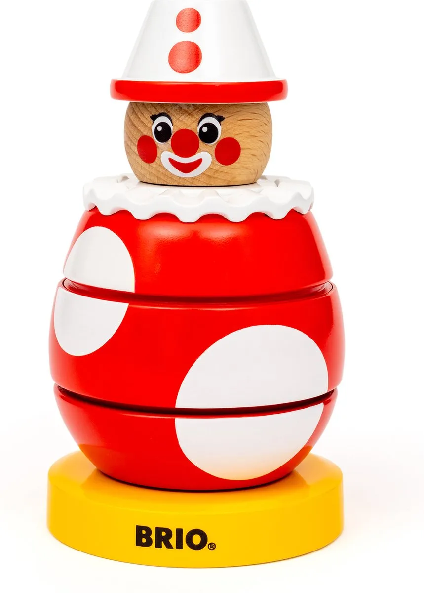 BRIO Draaiend Clowntje 63023700 - Meerkleurig