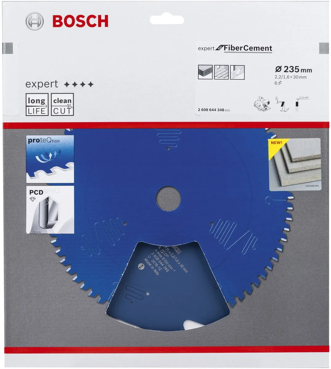 Bosch Blad Expert Fiber Cement 235mm - 30mm As - Natuursteen