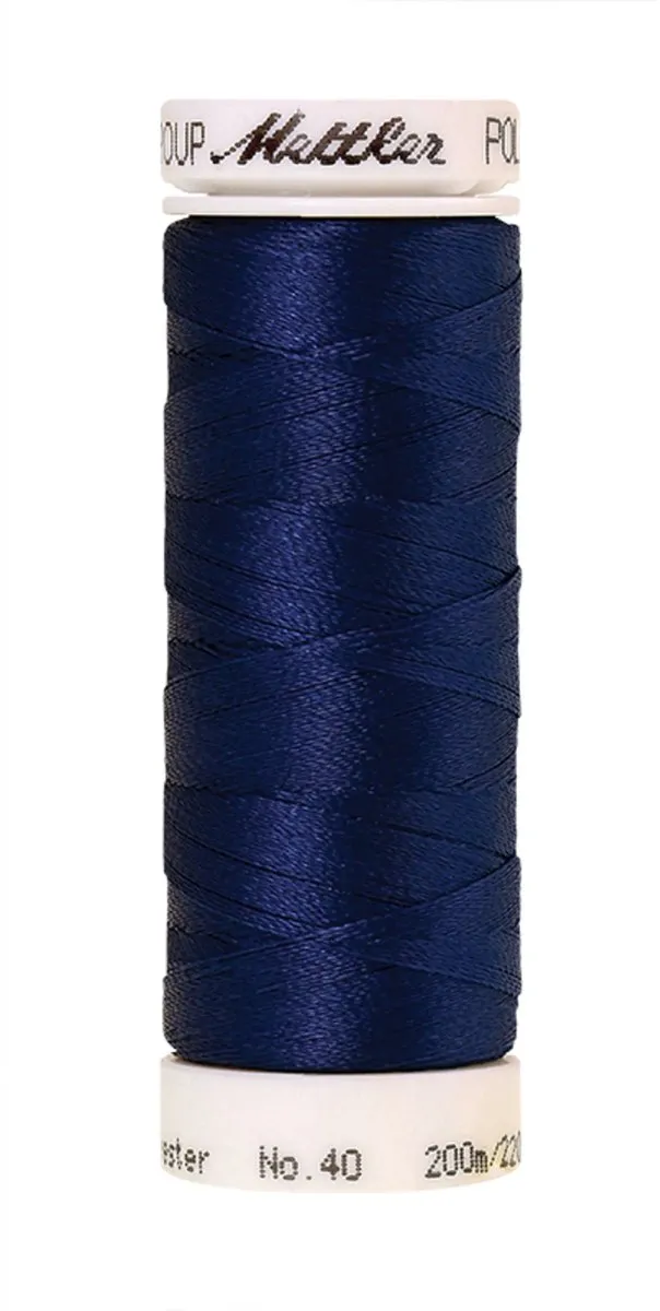 Amann Mettler Polysheen Borduurgaren 200m - Blauw