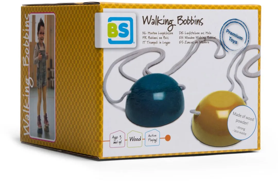 BS Toys Houten Loopklossen GA333 - Blauw - afbeelding 6 van 6