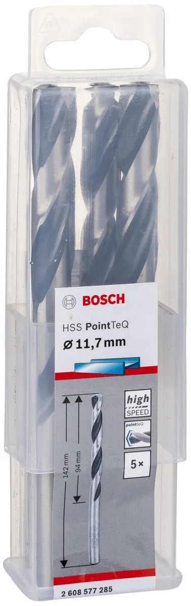 Bosch HSS PointTeQ DIN 338 Boor 11.7x94mm - 5x