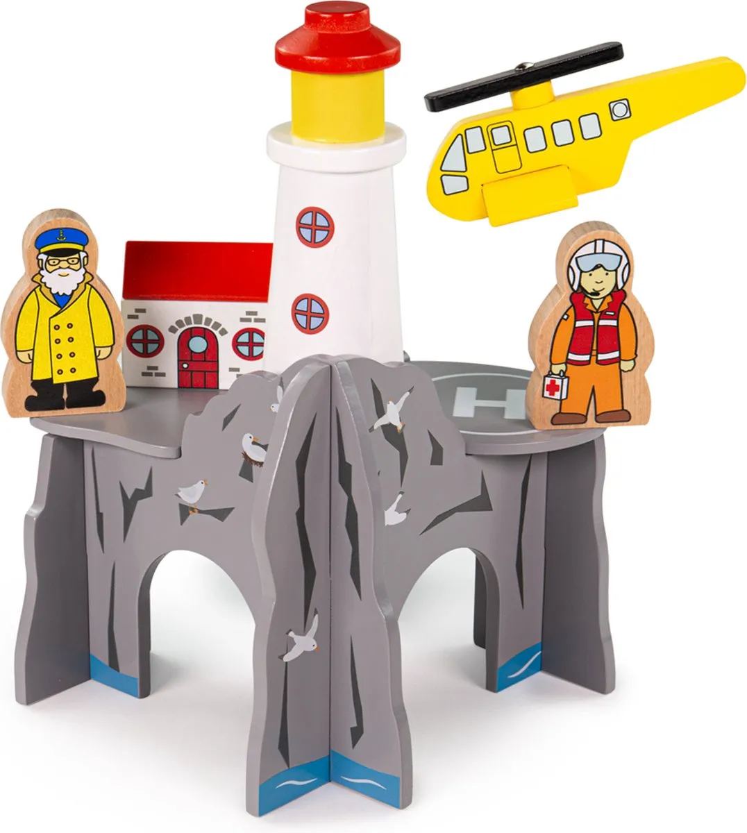 BIGJIGS Rail Houten Vuurtoren BJT283