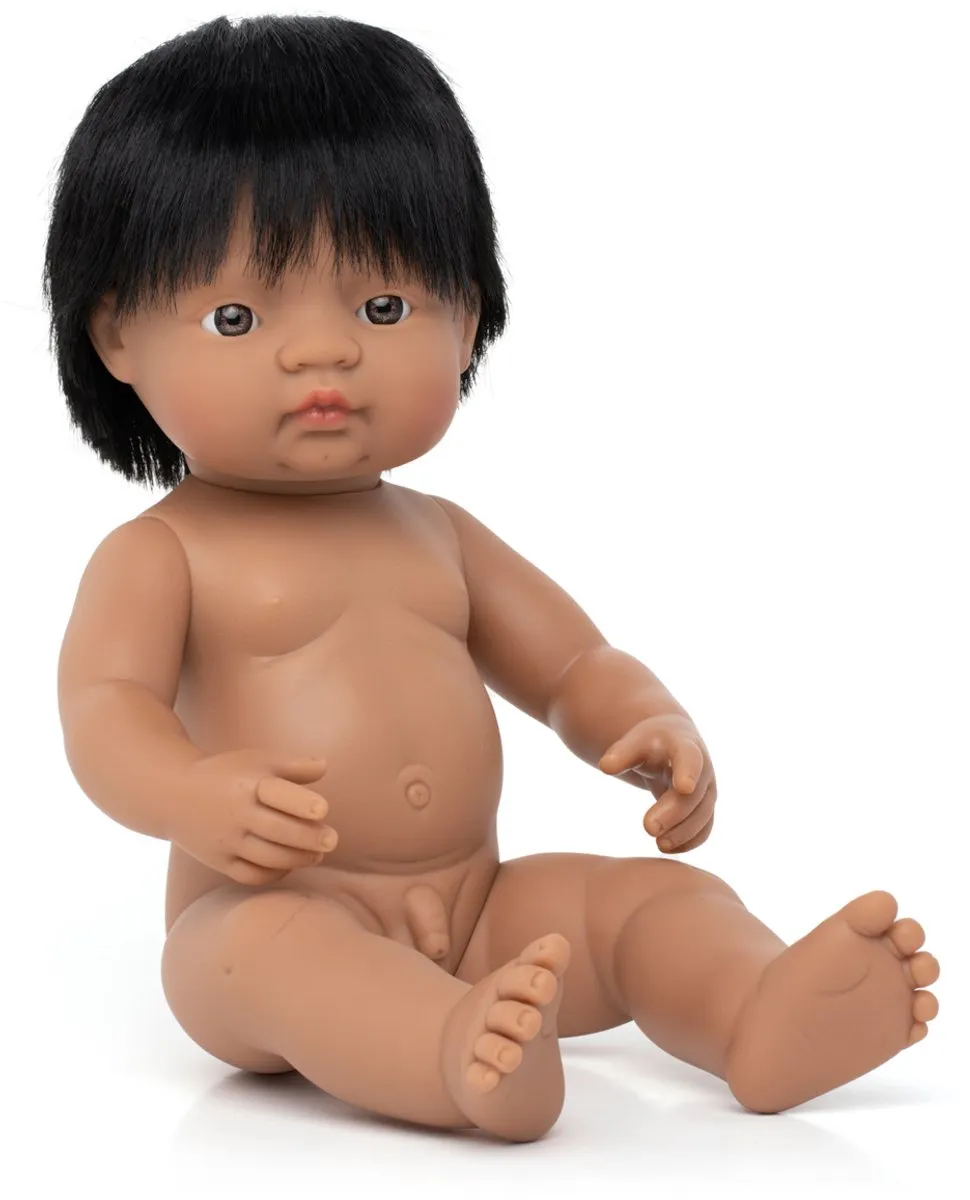 Miniland Pop Jongen 38cm Educatief Speelgoed - Multicolor