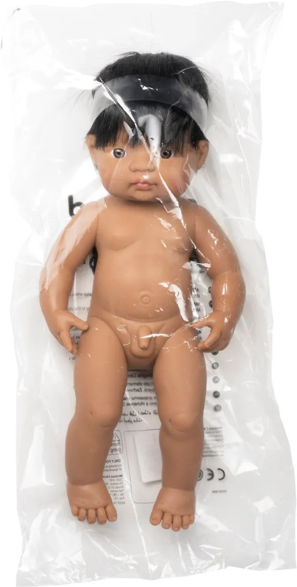Miniland Pop Jongen 38cm Educatief Speelgoed