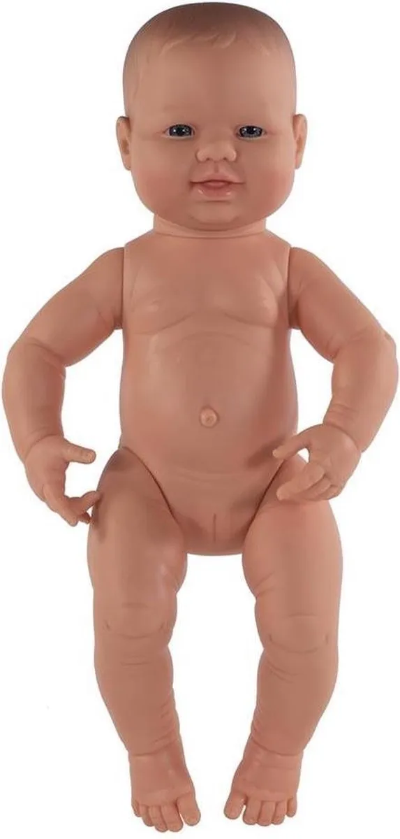 Miniland Babypop Europees Girl 40cm - Print