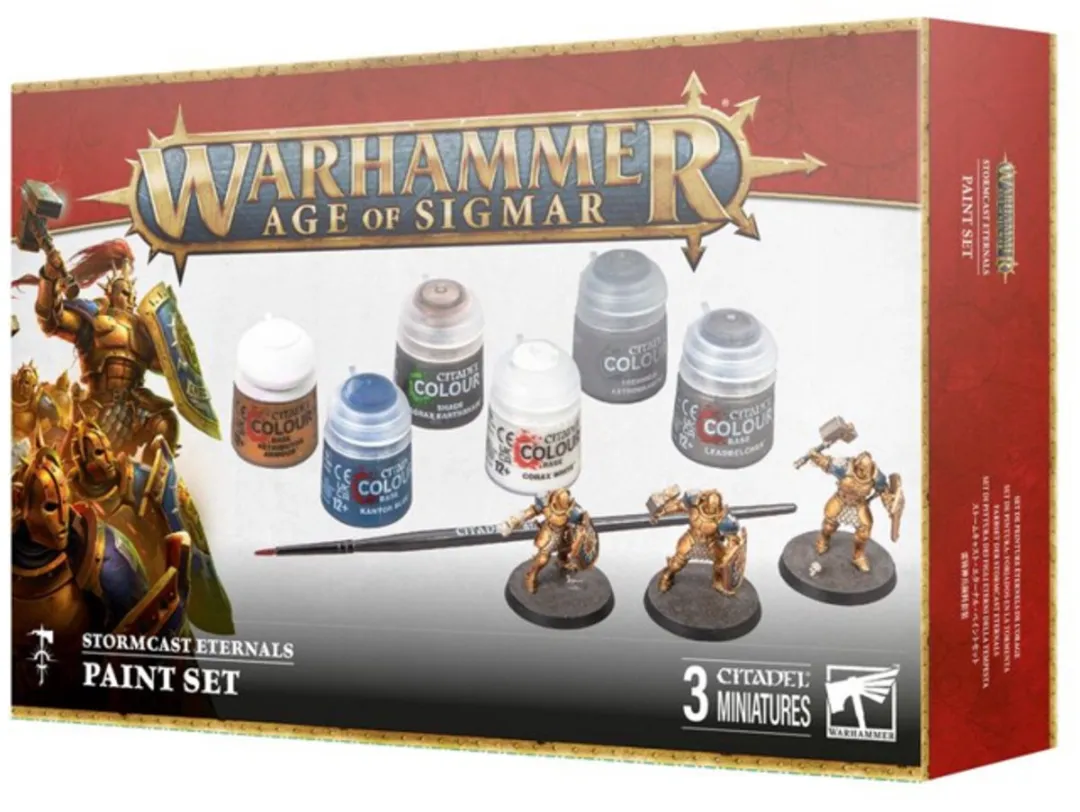 Games Workshop Warhammer Citadel Stormcast Eternals Verfset - 6 Kleuren