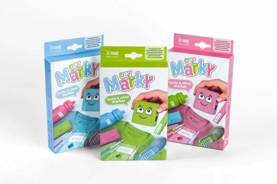 Colop Marky Textielstempel Set - Pastelgroen - afbeelding 6 van 6