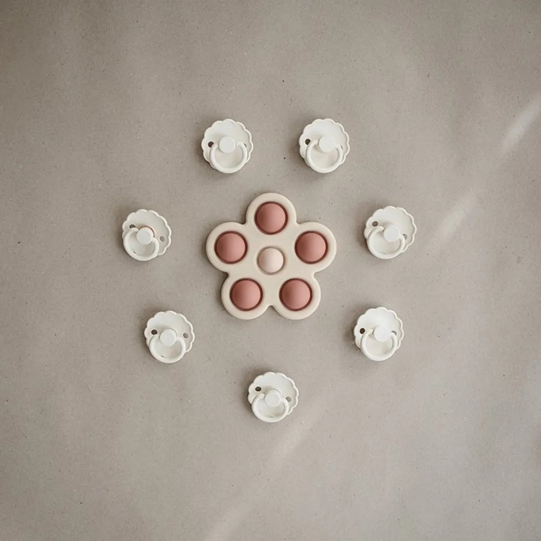 Mushie Press Toy Flower Rose - MPN 0810052465579