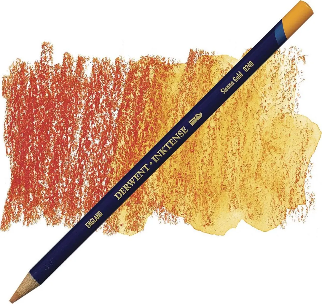 Derwent Inktense Sienna Gold 0240 Potlood