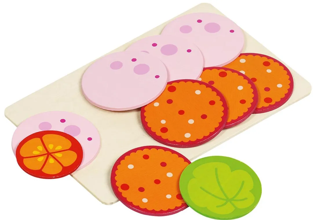 Goki Sliced Sausages Multikleur