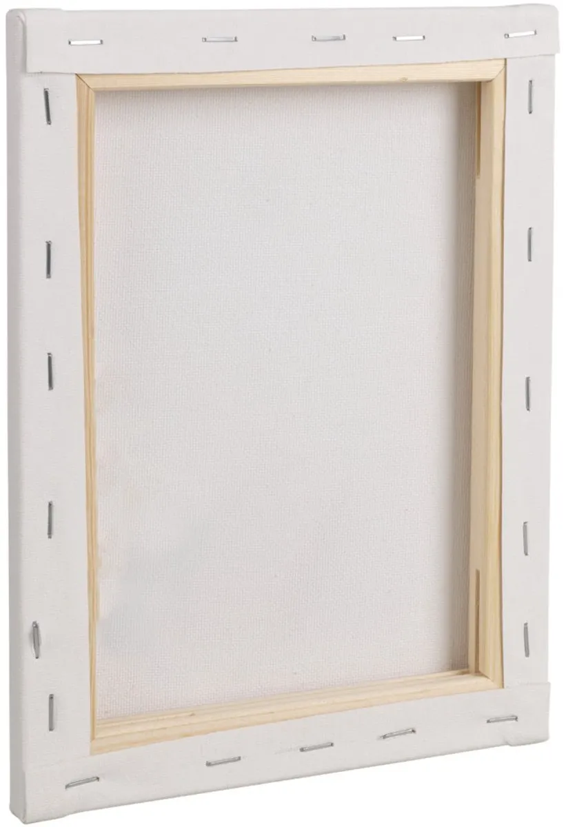Rayher Handbespannen Canvas Schildersdoek 18x24cm Wit