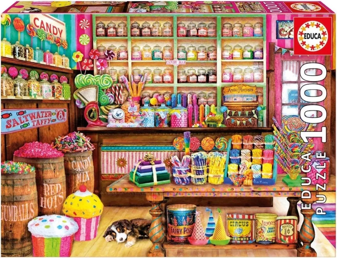 Educa Borras Candy Shop 1000 Stuks Puzzel