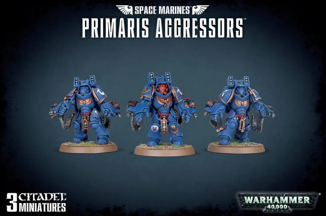 Games Workshop Warhammer 40.000 Primaris Aggressors