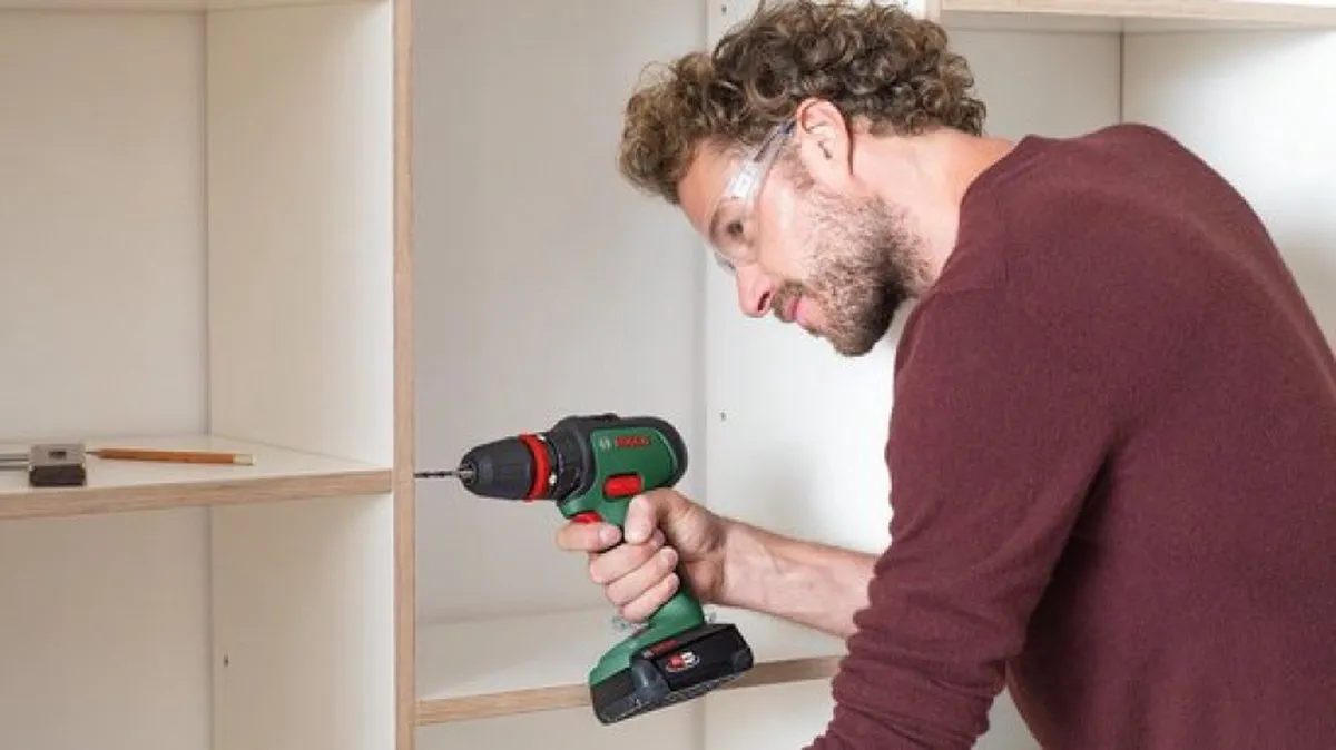 Bosch AdvancedDrill 18 Accuschroefboormachine - 2x 18V 2500mAh