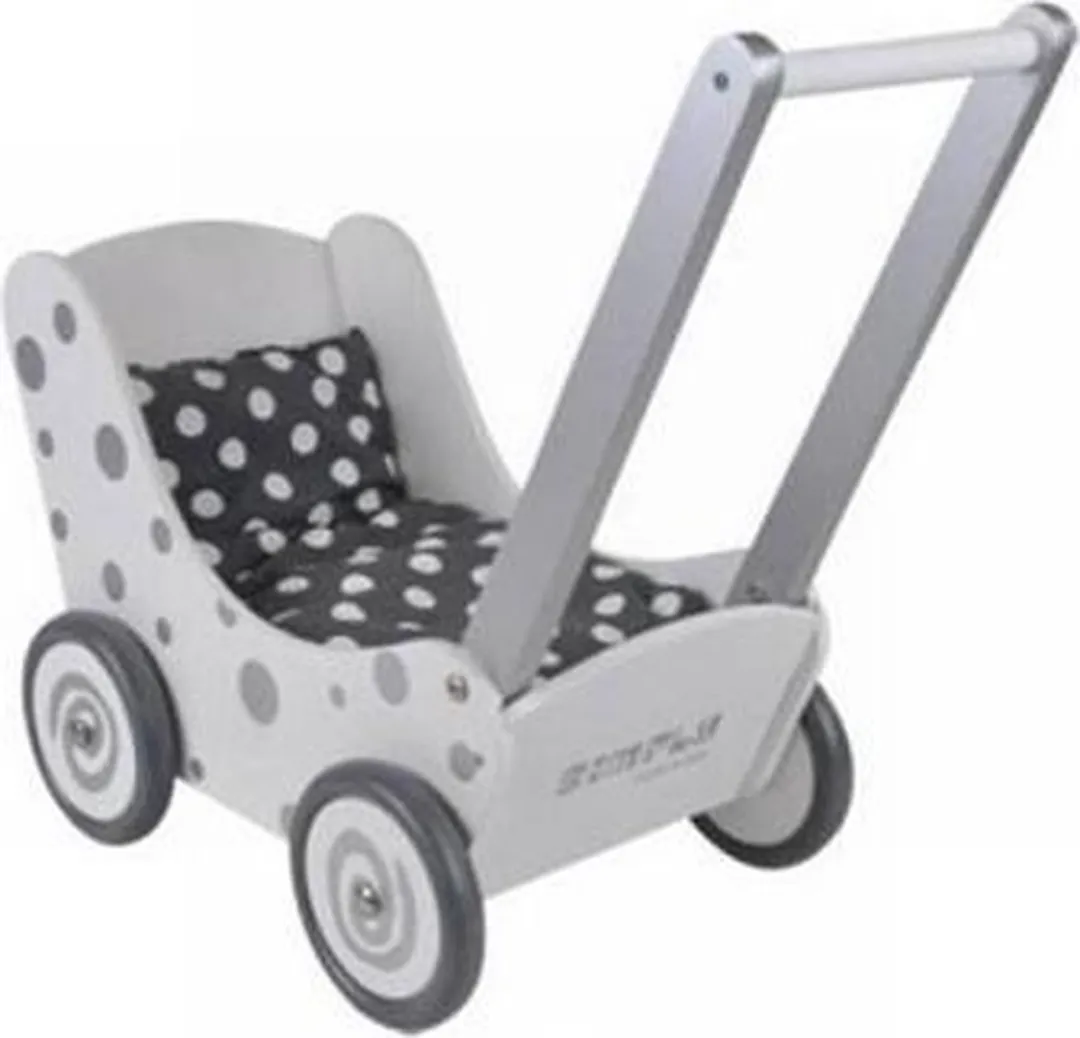 Simply for Kids Poppenwagen PW2349 - Zilver