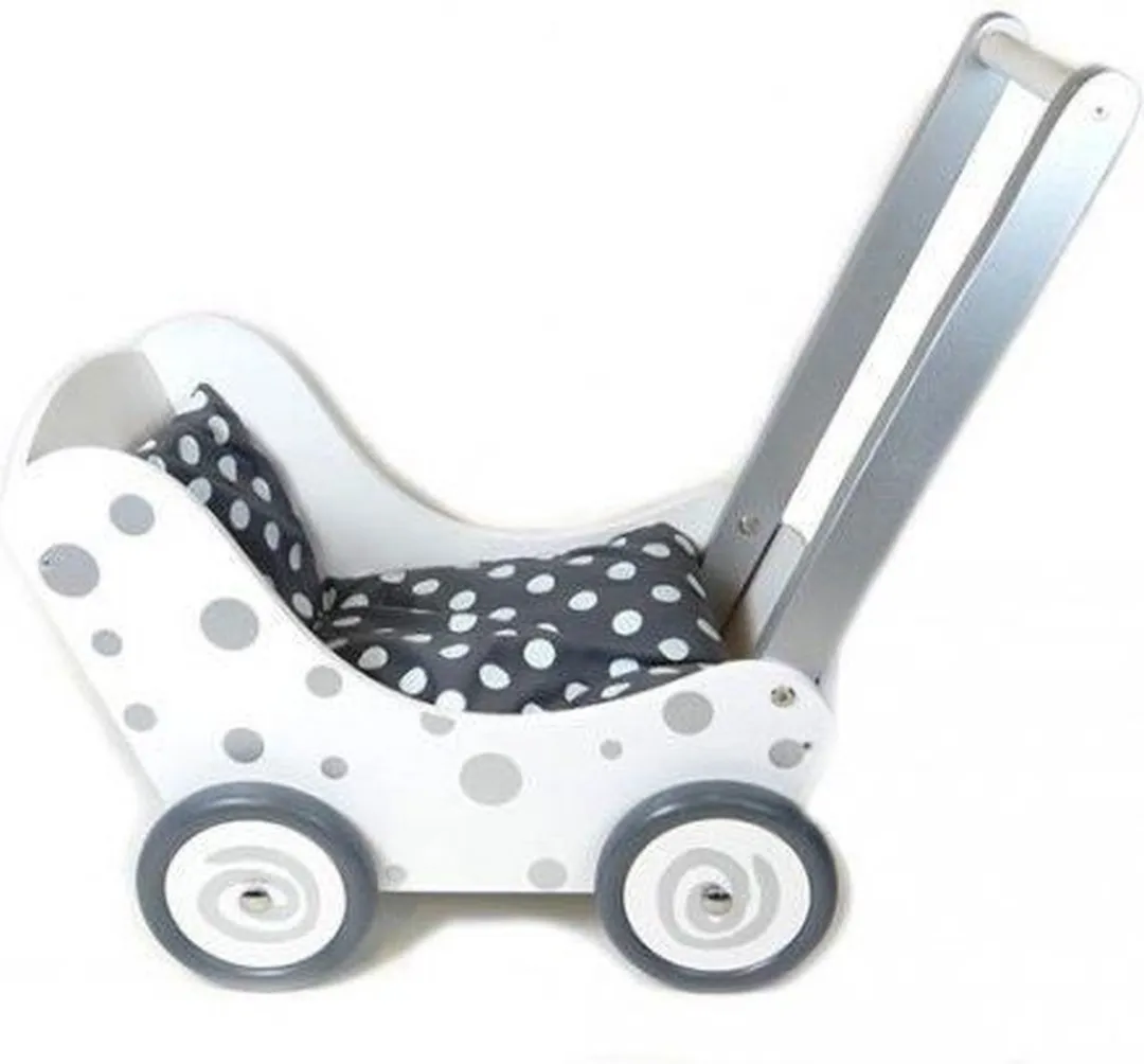 Simply for Kids Poppenwagen PW2349 - Zilver