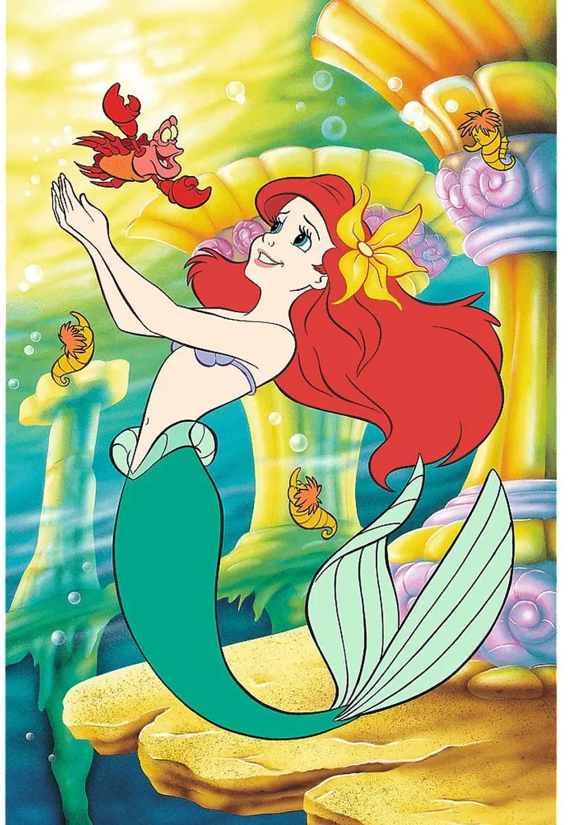 Trefl Disney Princess Kleine Zeemeermin 40 Jaar Jubileum Puzzel 40 Stuks