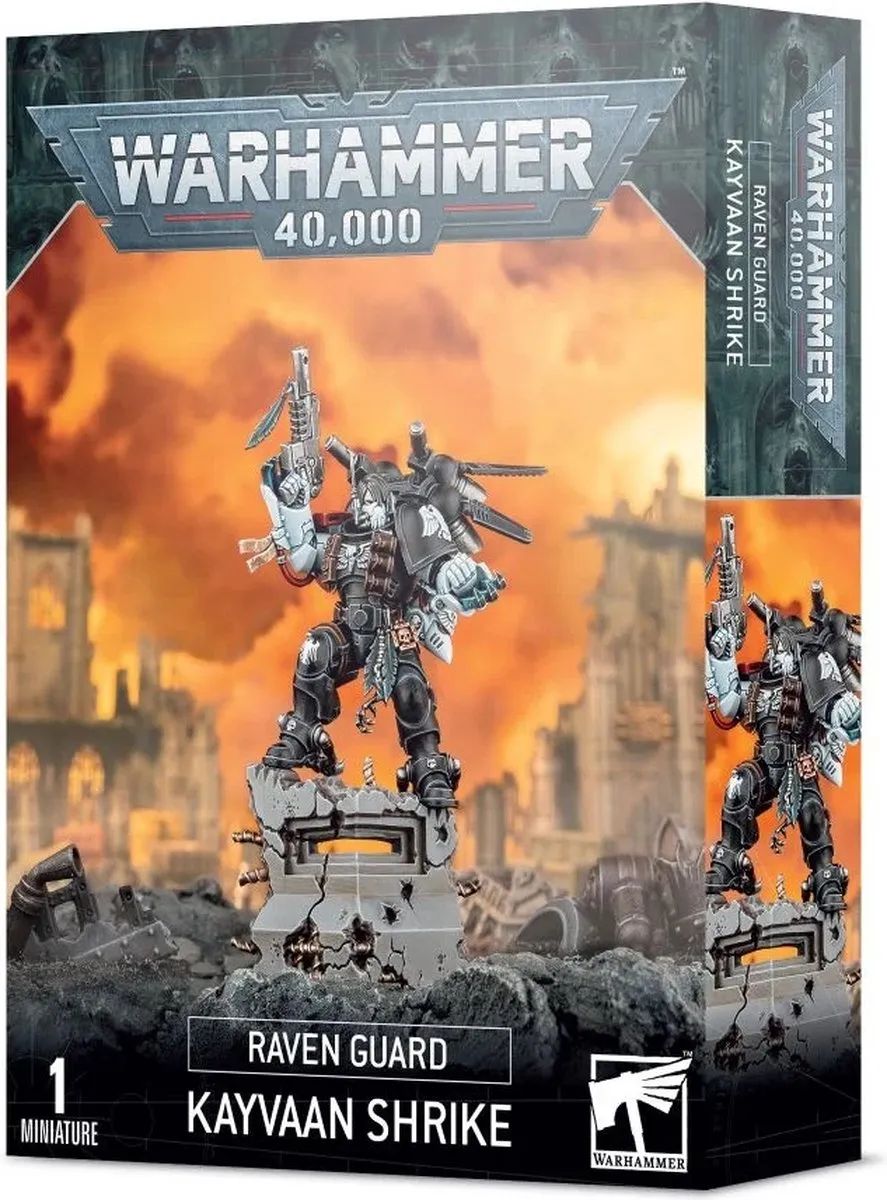 Games Workshop Space Marines Raven Guard Kayvaan Shrike