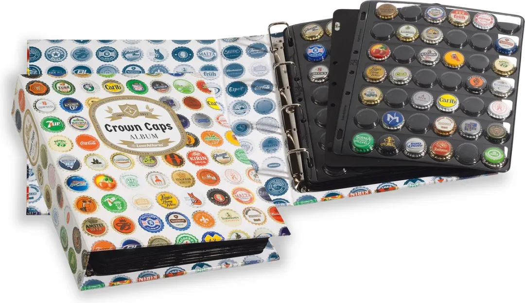 Leuchtturm Kroonkurken Album Grande 210 Vakken - Multicolor
