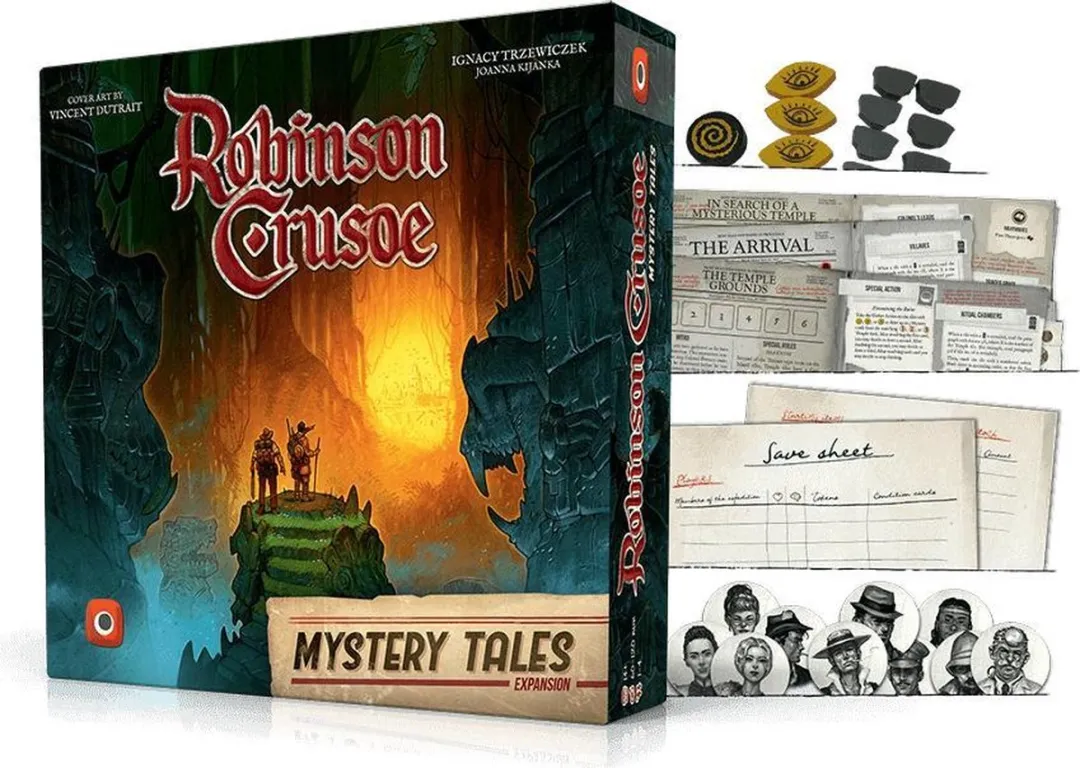 Portal Games Robinson Crusoe Mystery Tales - Uitbreiding voor basisspel