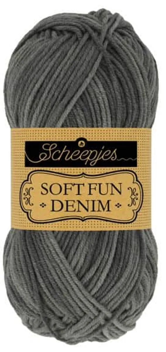 Scheepjes Softfun Denim 502 Grijs - 50g