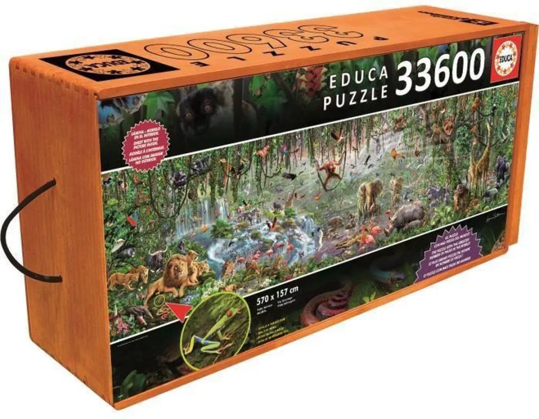 Educa Wildlife 33600 Puzzeldelen