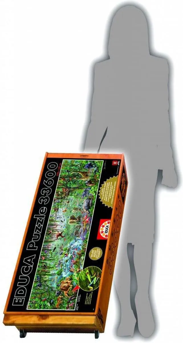 Educa Wildlife 33600 Puzzeldelen - 570x157cm Multi