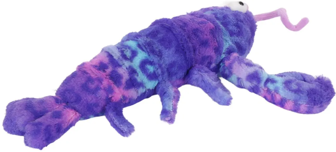 PIA Soft Toys Knuffelkreeft - Paars - 33 cm