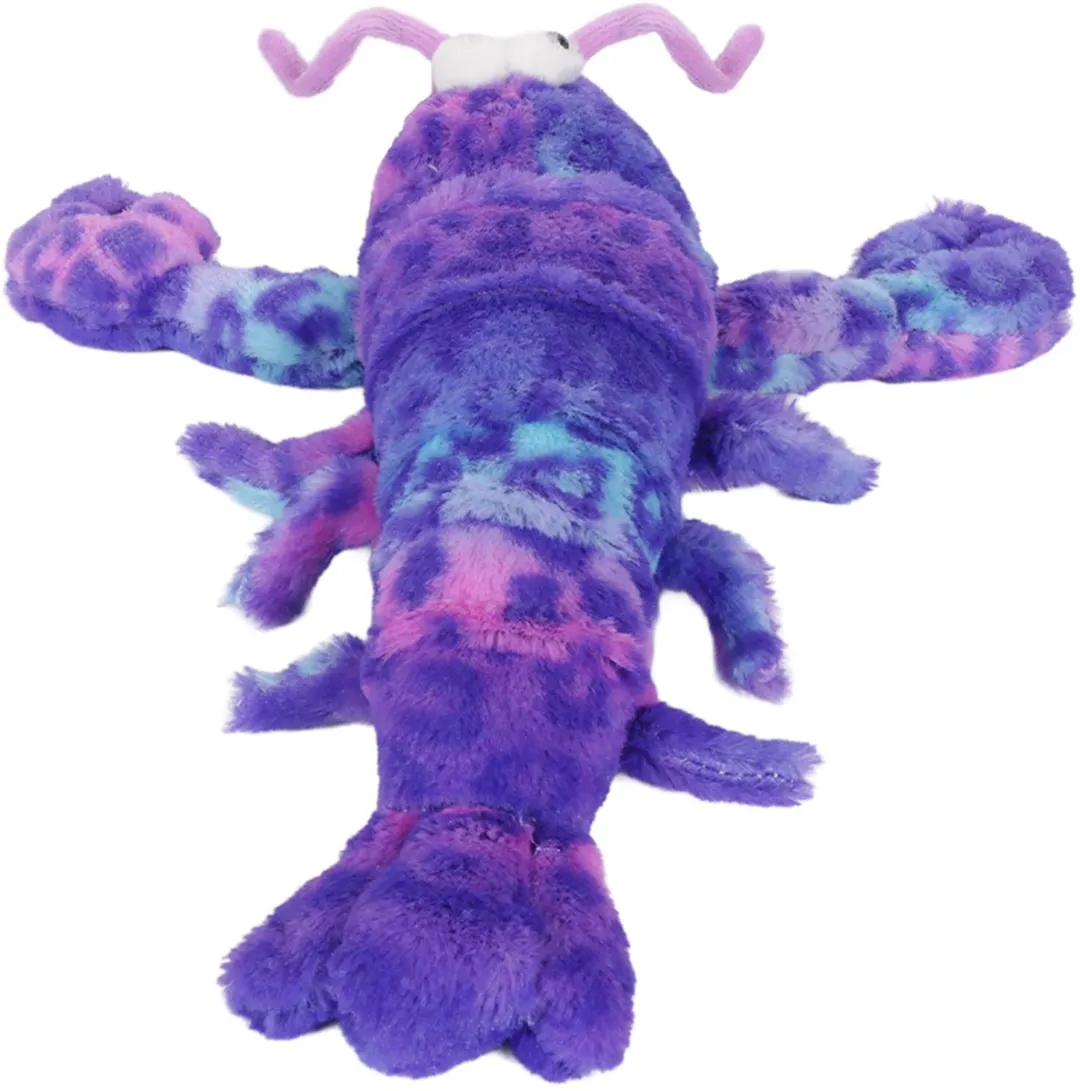 PIA Soft Toys Knuffelkreeft - Paars - 33 cm