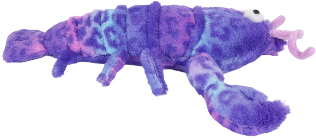 PIA Soft Toys Knuffelkreeft - Paars - 33 cm