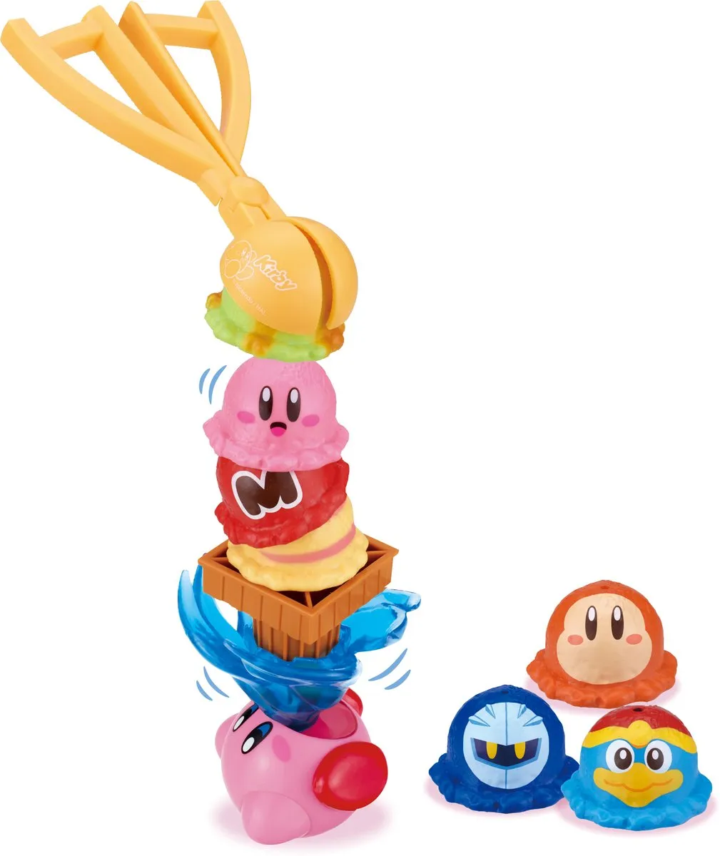 Epoch Games Kirby Ice Cream Tower - Familie Spel 1-4 Spelers