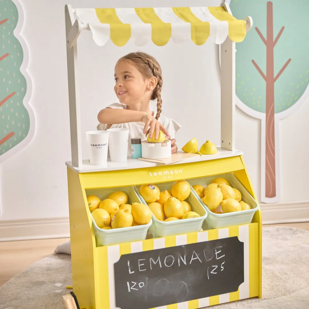 Teamson Kids Limonadekraam Speelset - Geel