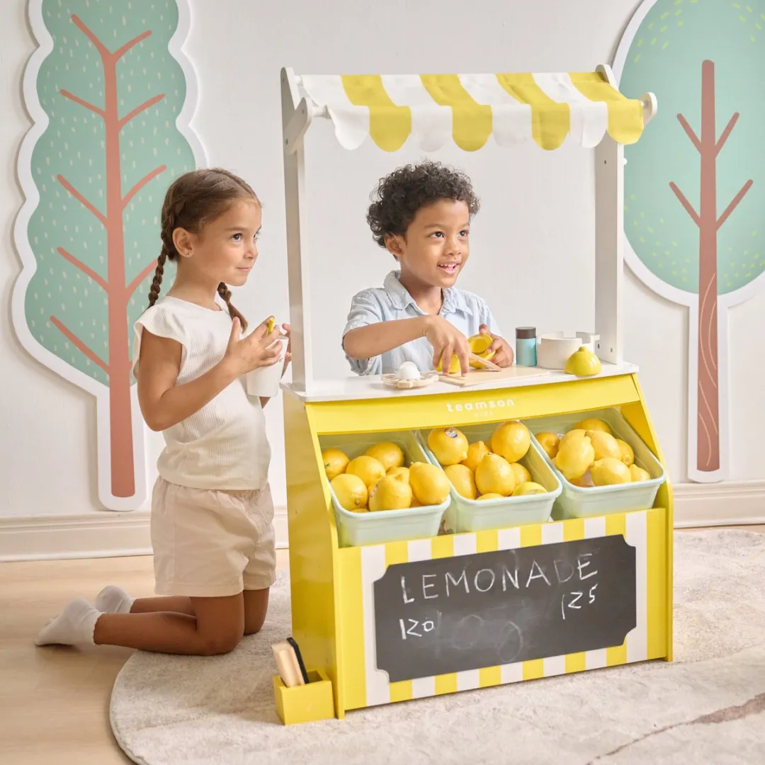Teamson Kids Limonadekraam Speelset - Geel