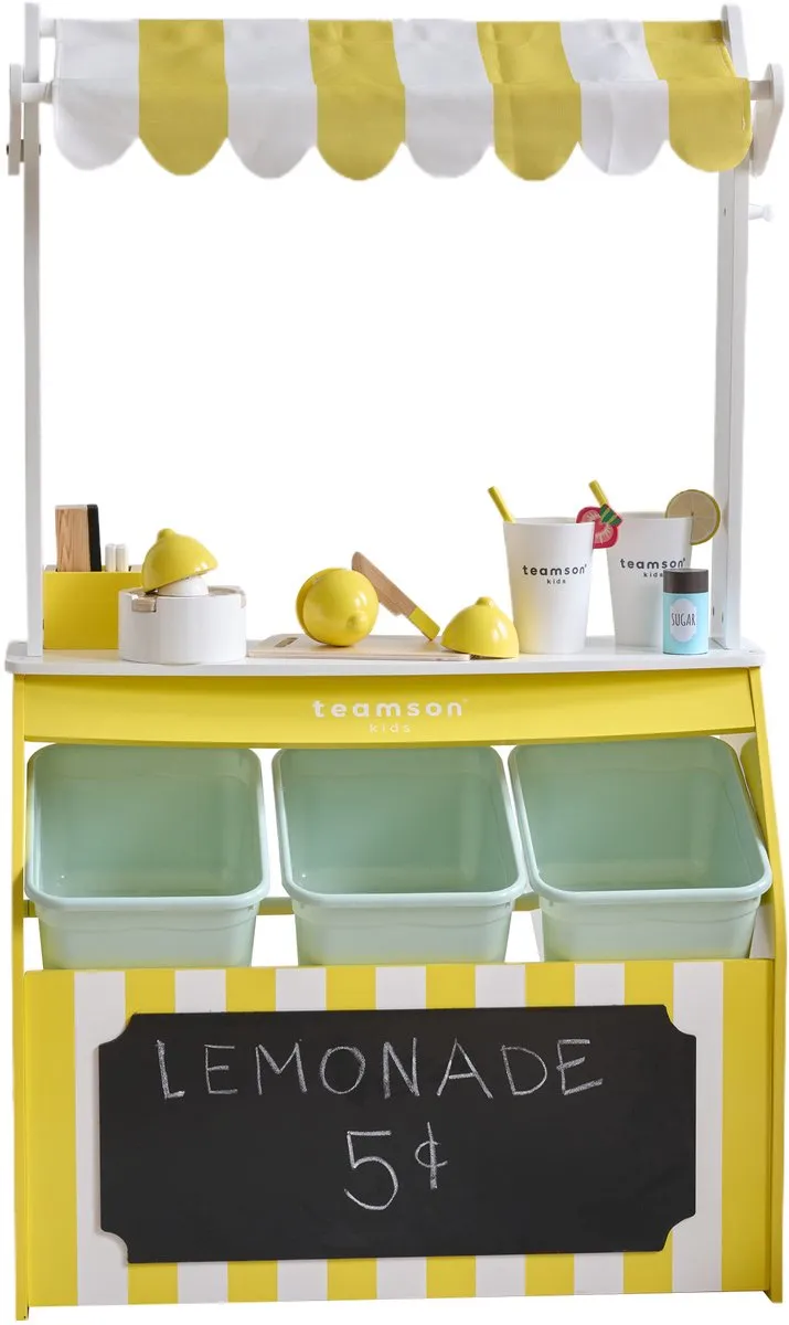Teamson Kids Limonadekraam Speelset - Geel