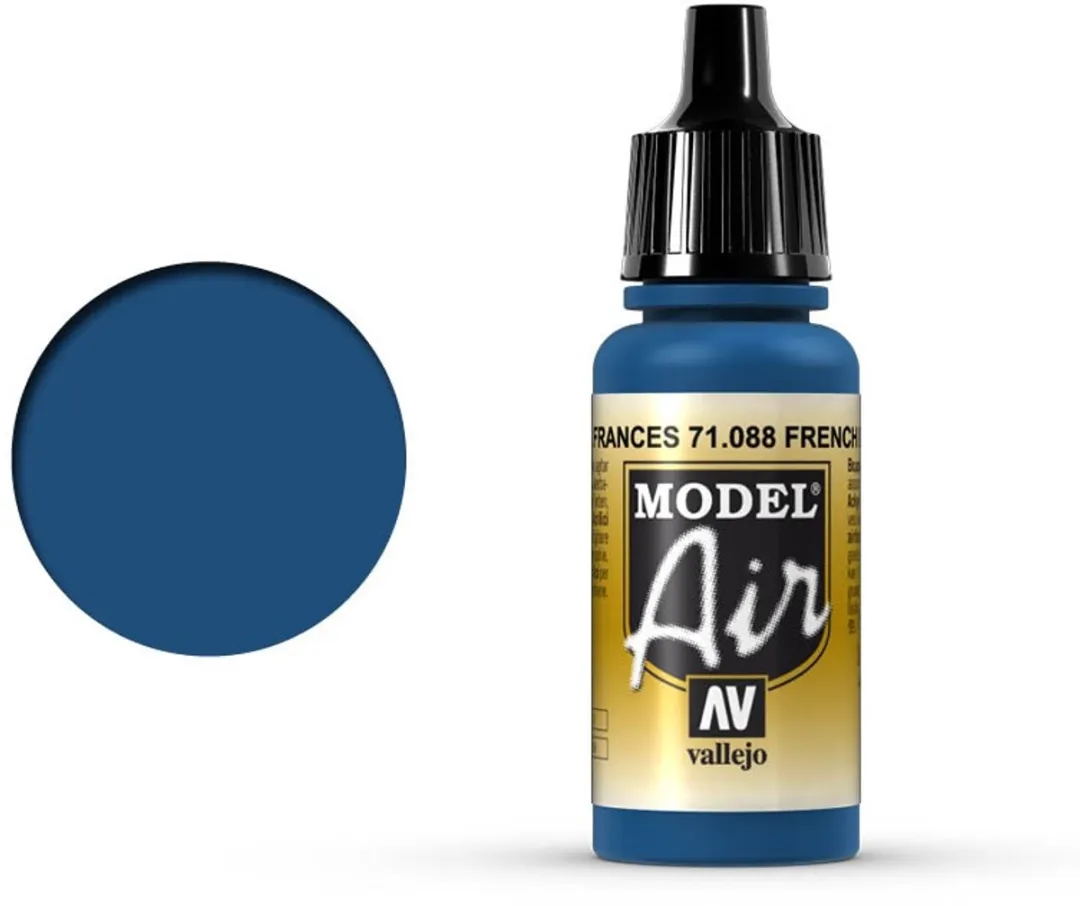 Vallejo Model Air French Blue Acrylverf 17ml