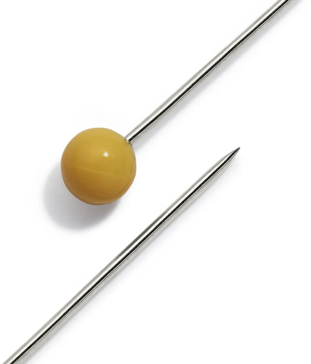 Prym Plastickopspelden Geel 0,65x45mm - 15g - afbeelding 3 van 3