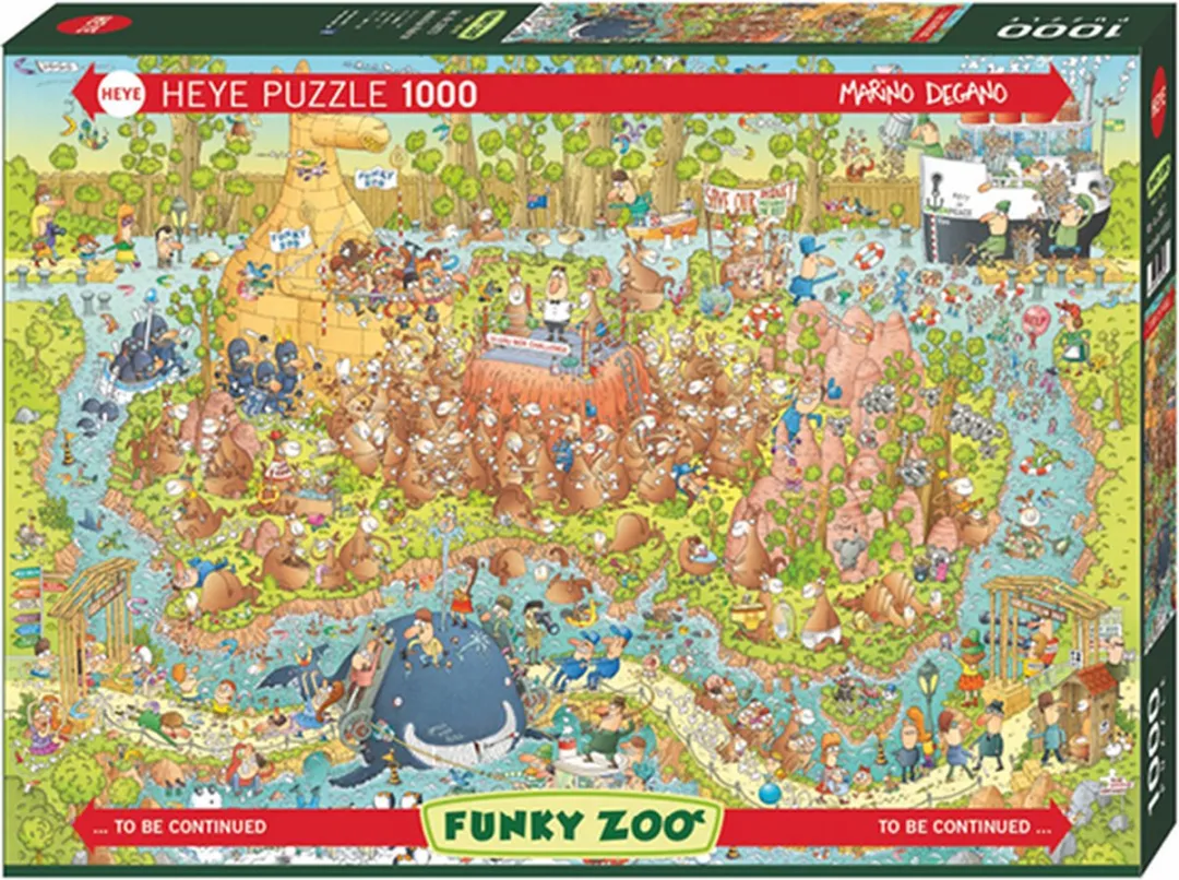 Heye Australian Habitat Legpuzzel - 1000 Stuks - Multicolor