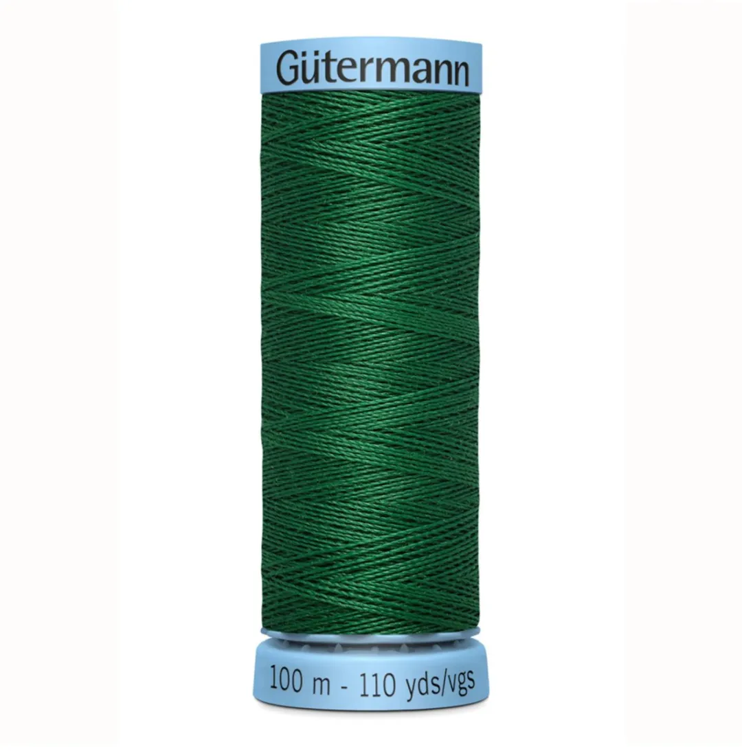 Gutermann Zijde Garen 100m - Zwart/Grijs/Wit