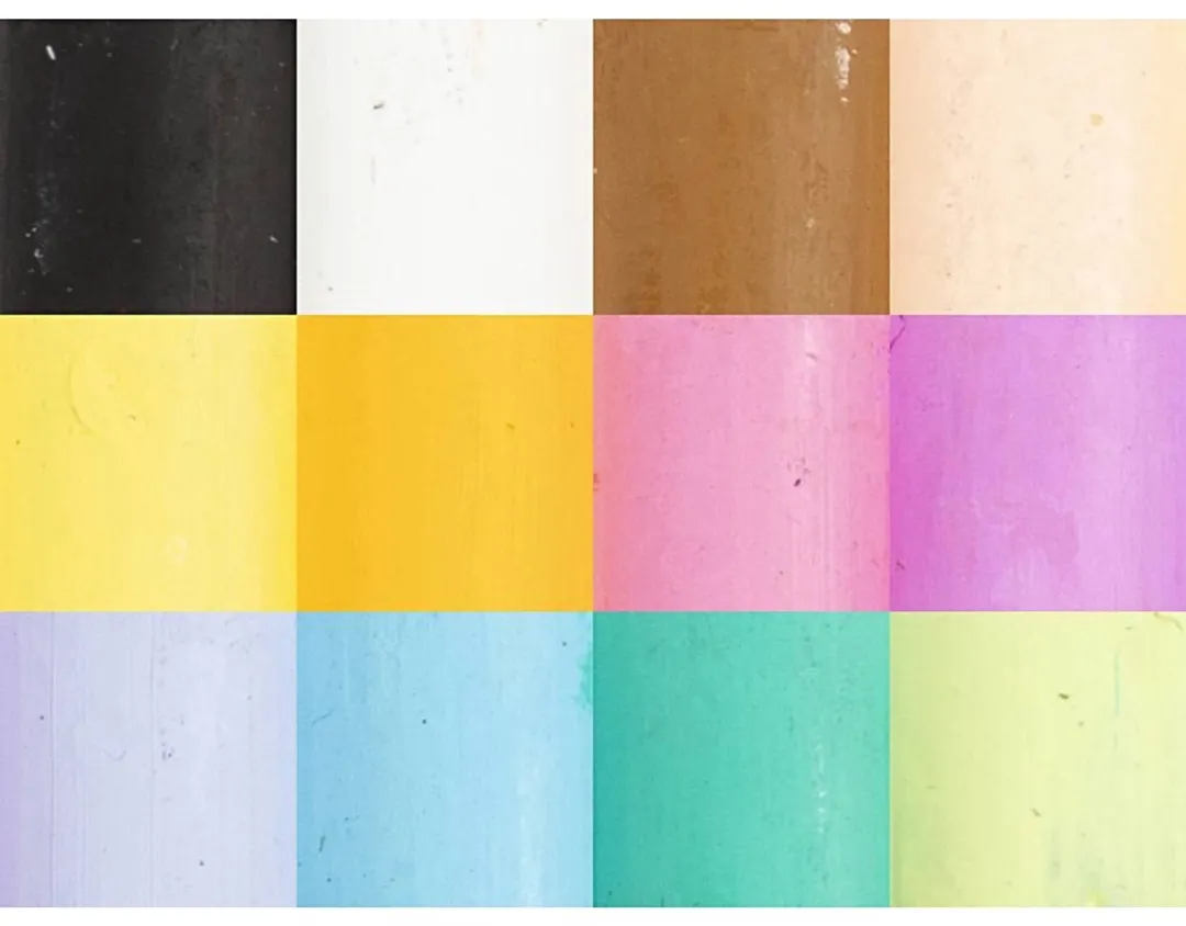 Creativ Company Oliepastels Pastelkleuren - 12 Stuks